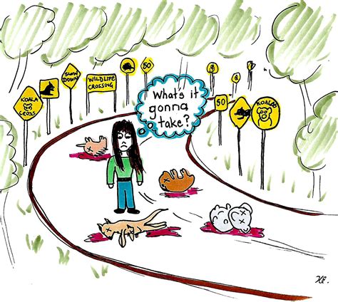 roadkill kisscartoon
